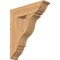 Ekena Millwork Funston Traditional Smooth Bracket, Western Red Cedar, 5 1/2"W x 24"D x 28"H BKT06X24X28FST01SWR - alternate 1